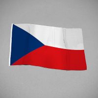 Tjeckien flagga